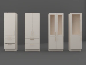 cupboard set 3D Model