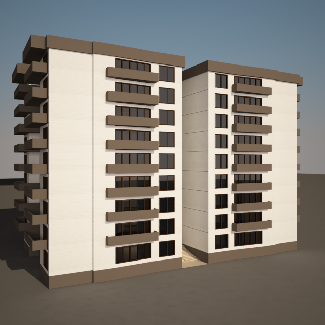 apartment Modelo 3D .c4d .max .obj .3ds .fbx .stl .blend 