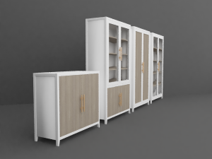 cabinet set 3D Model