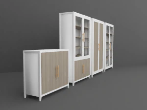 cabinet set 3D Model