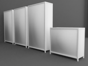 cabinet set 3D Model