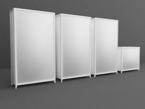 cabinet set 3D Model