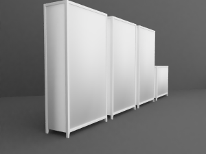cabinet set 3D Model