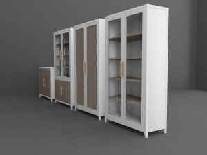 cabinet set 3D Model