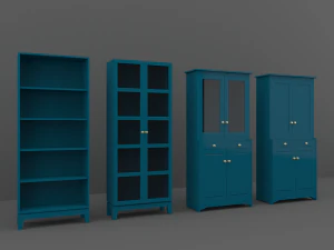 cupboard set 3D Model