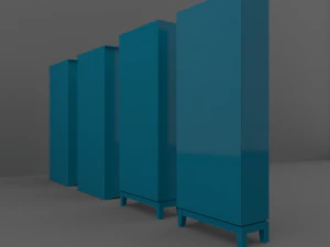 cupboard set 3D Model