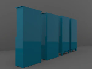 cupboard set 3D Model