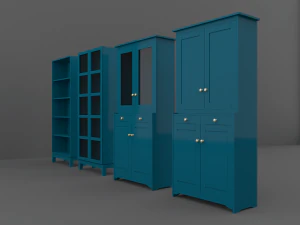cupboard set 3D Model
