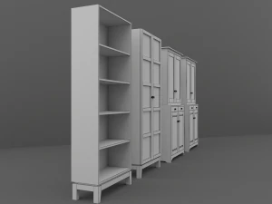 cupboard set 3D Model