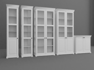 cupboard set 3D Model