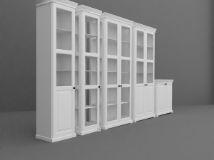 cupboard set 3D Model