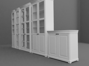 cupboard set 3D Model
