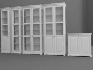cupboard set 3D Model