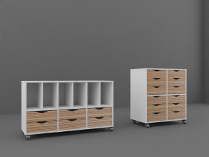 office cabinets 3D Model