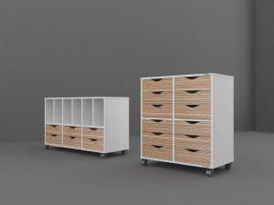 office cabinets Modelo 3D