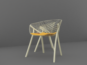 chair 3D मॉडल