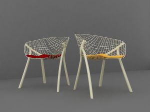 chair 3D मॉडल