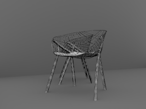 chair 3D मॉडल