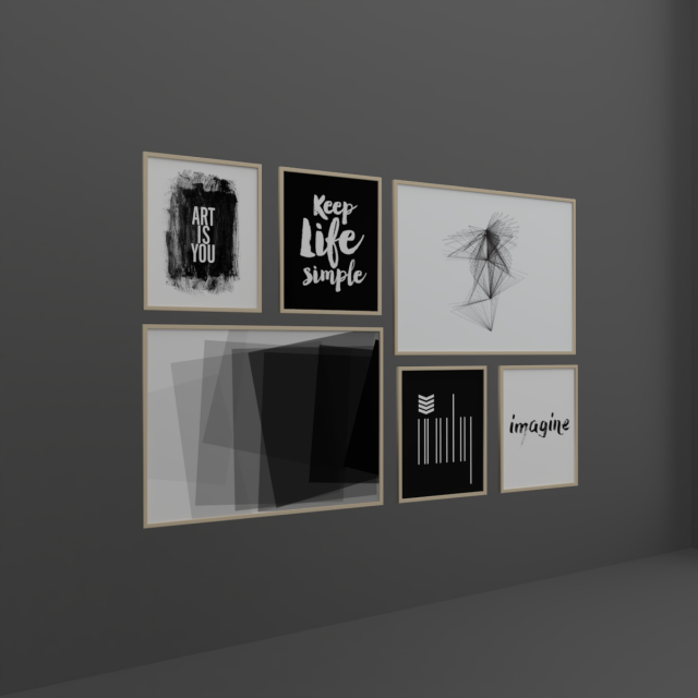 frames 3D 模型 .c4d .max .obj .3ds .fbx .stl .blend 