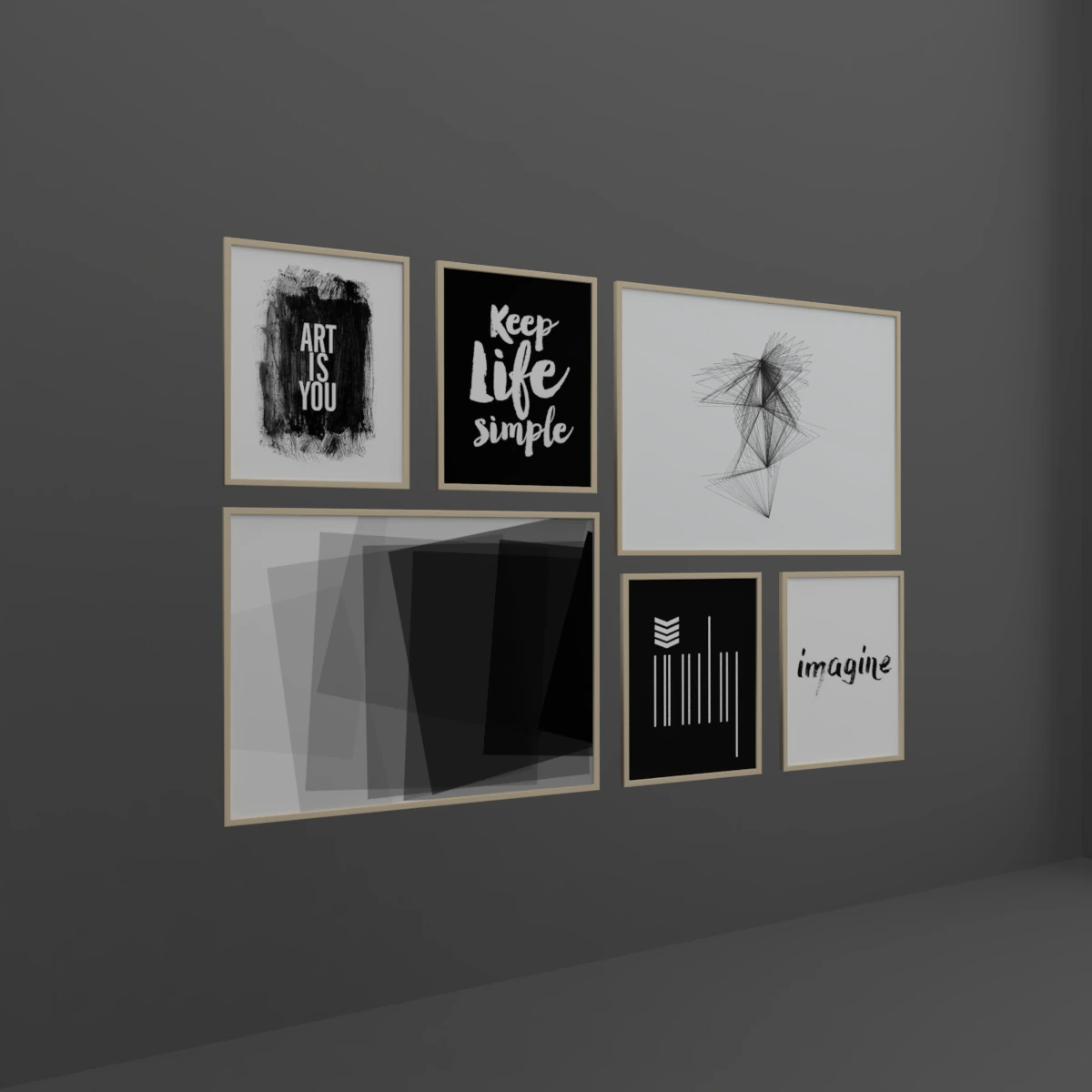frames 3D Model .c4d .max .obj .3ds .fbx .stl .blend 