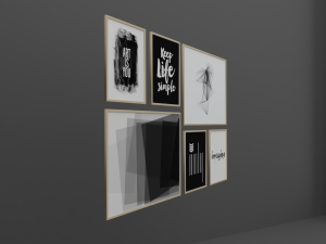 frames 3D 模型