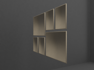 frames 3D 模型