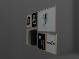 frames 3D 模型