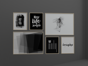 frames 3D 模型