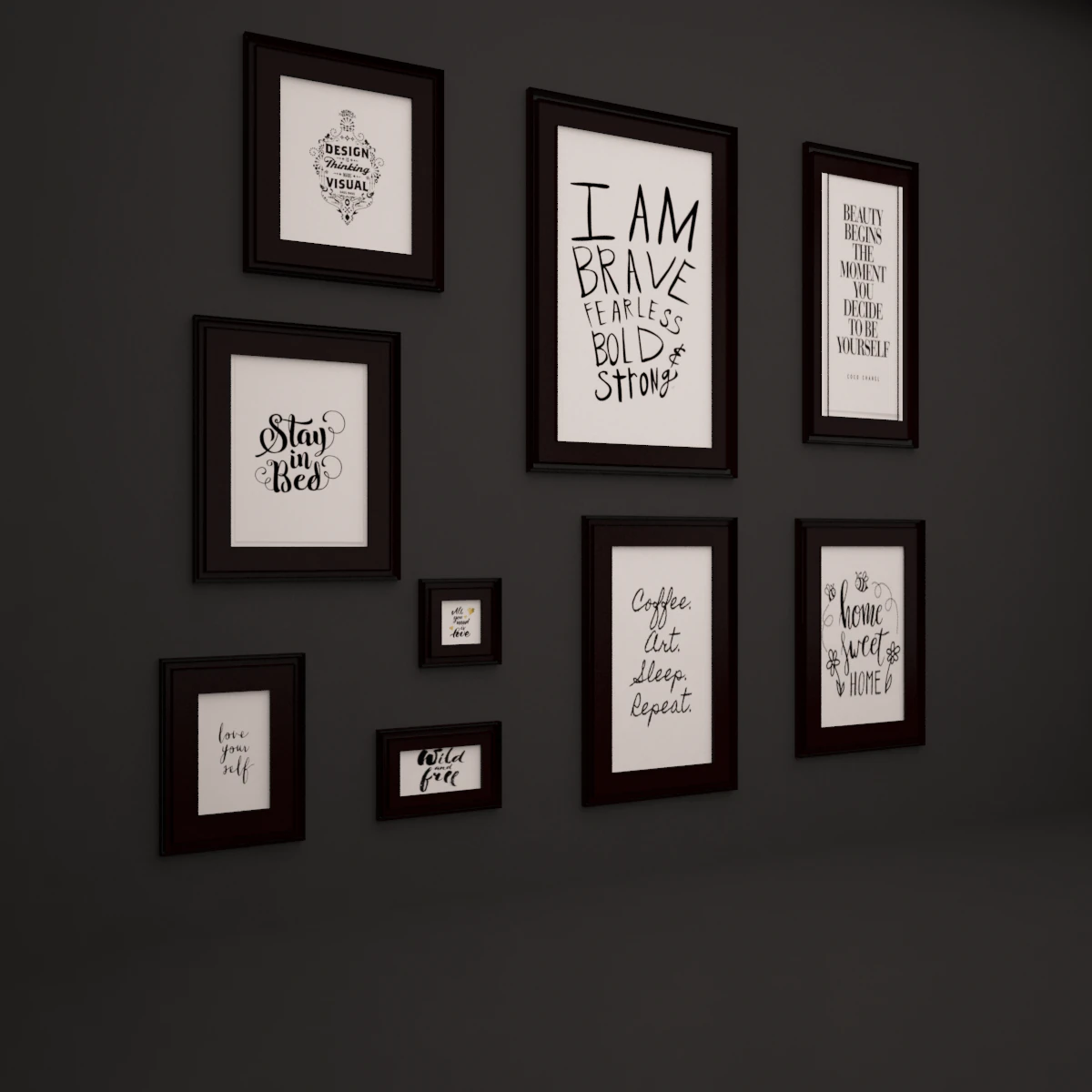 frames 3D Model .c4d .max .obj .3ds .fbx .stl .blend 