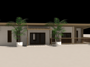 summer house Modello 3D