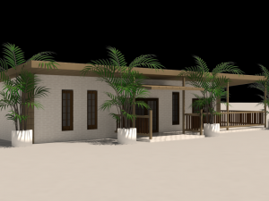 summer house 3D Model