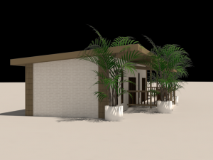 summer house 3D Model