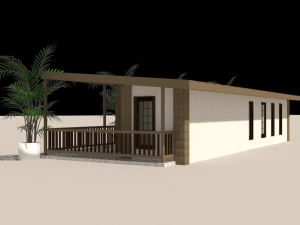 summer house 3D Model