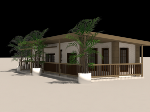 summer house 3D Model