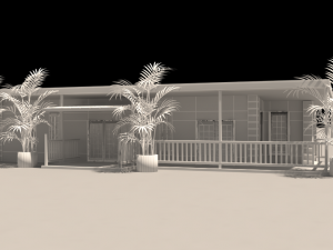 summer house 3D Model