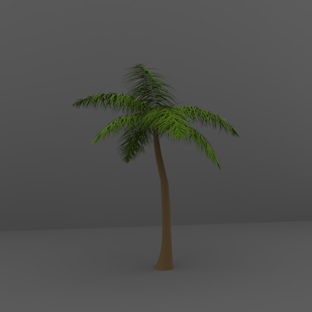 palm tree 3D Model .c4d .max .obj .3ds .fbx .stl .blend 