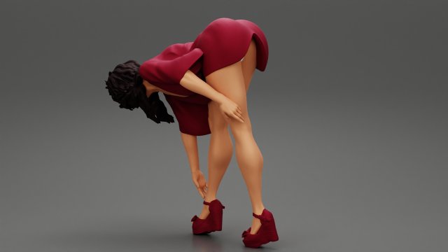 231 Sexy Girl Bent Over Images, Stock Photos, 3D objects