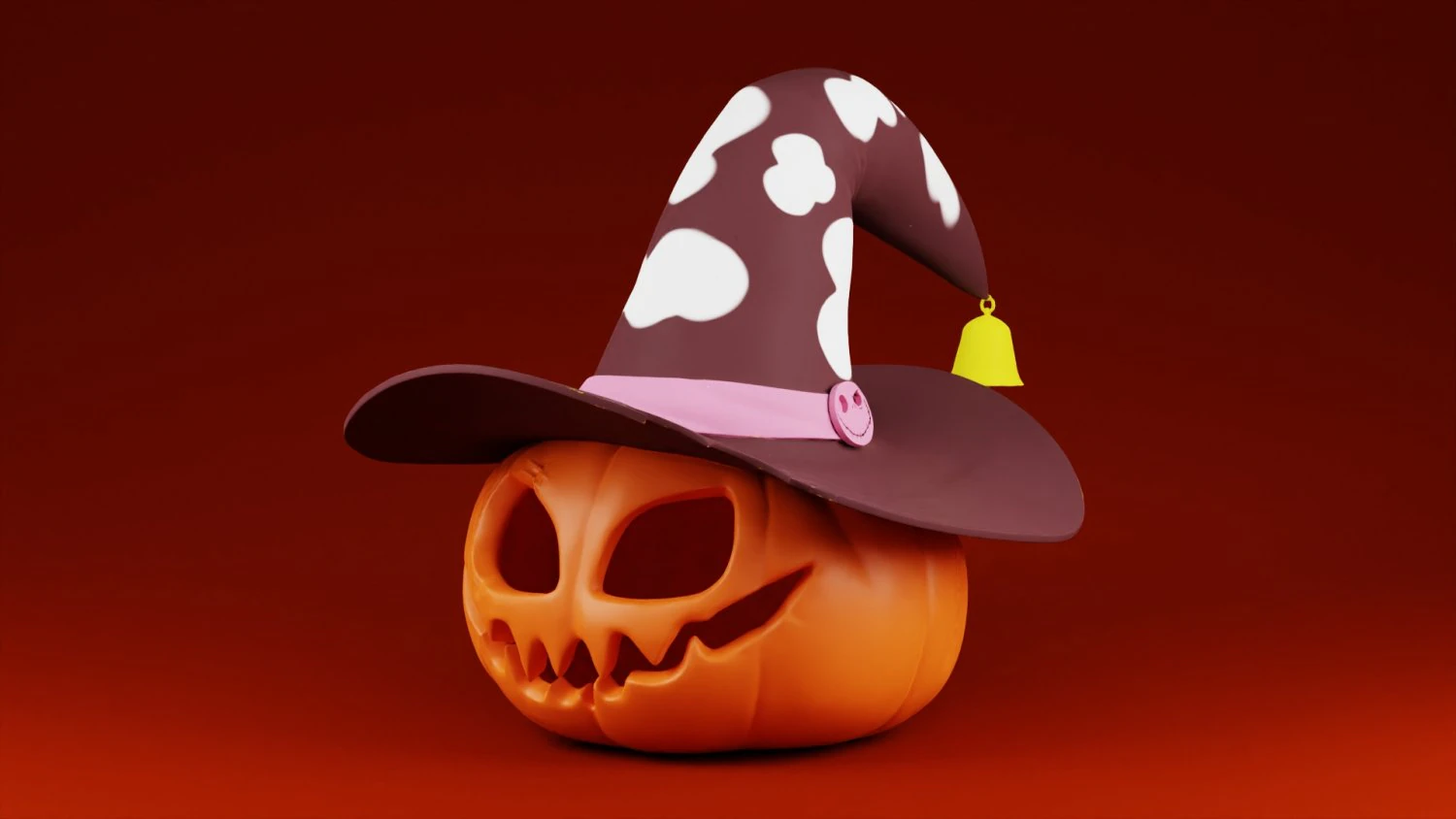 Halloween Pumpkin 3D Print Model 3D Print Model .c4d .max .obj .3ds .fbx .stl .blend 