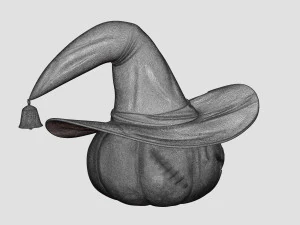 Halloween Pumpkin 3D Print Model 3D Print Model