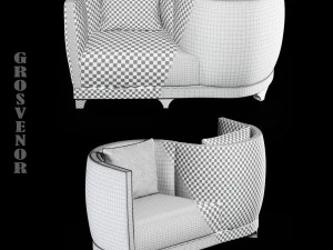 grosvenor sofa 3D Model