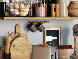 kitchen accessories 002 3D Модель