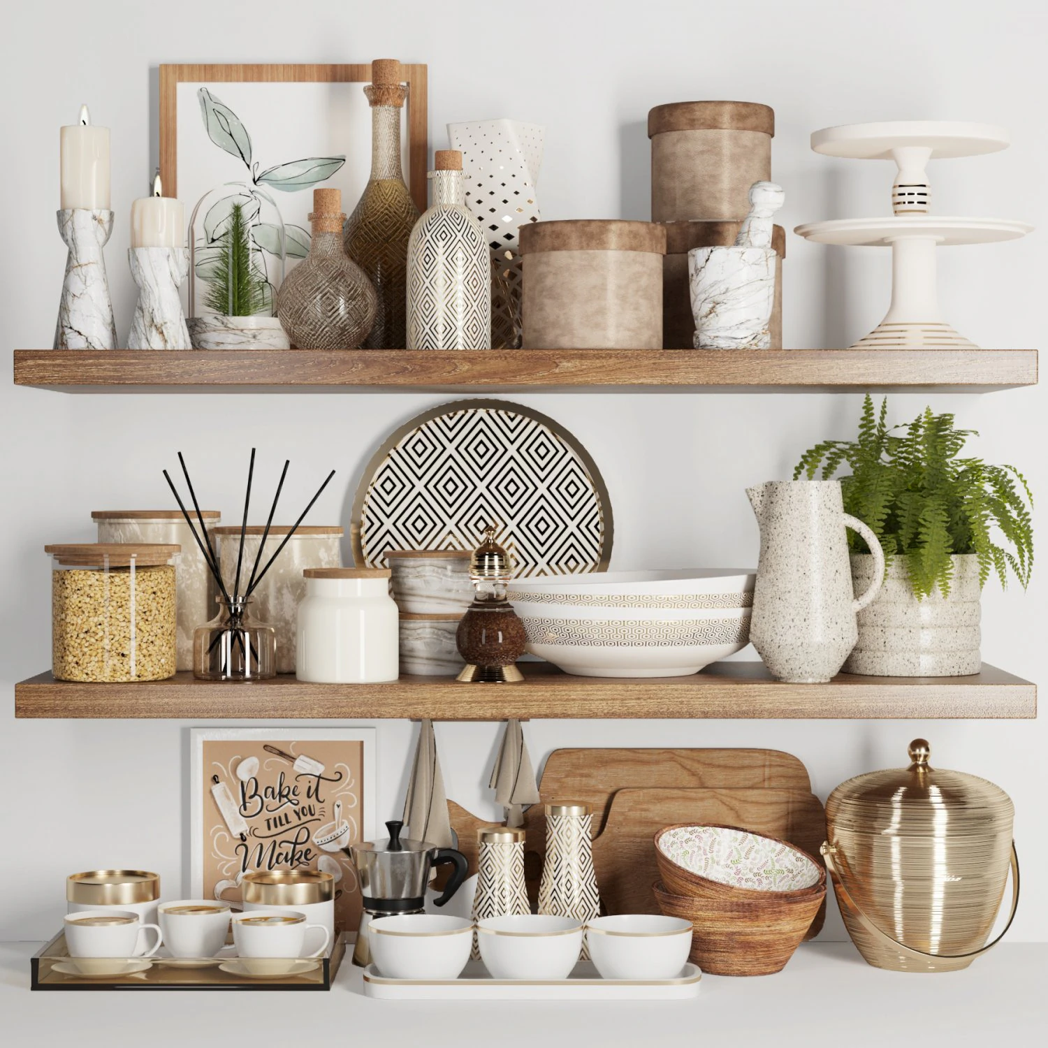 kitchen accessories003 3D Model .c4d .max .obj .3ds .fbx .stl .blend 