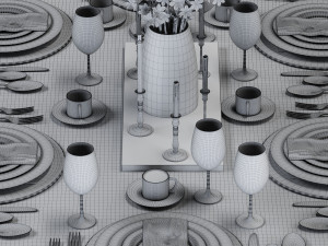 tableware01 3D मॉडल