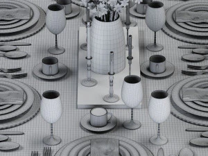 tableware01 3D Model