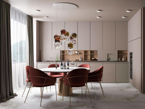 nordic restaurant 3D 模型