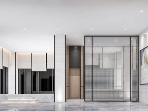 modern sales department 3D Model