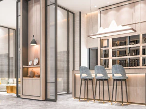 modern sales department 3D Model