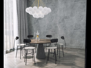 modern restaurant 3D Model