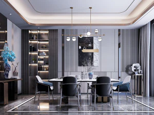 yeni &Ccedil;in restoranı 3D Model