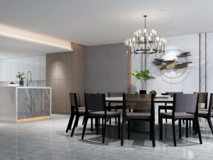 新しい中華料理店 3Dモデル